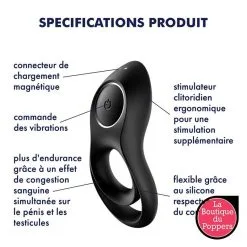 LBP - LRP Associes Anneau Pénien Vibrant -Poppers Soldes anneau penien vibrant 4