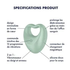 LBP - LRP Associes Anneau Vibrant Perfect Pair 3 Satisfyer 7 LBP - LRP Associes Anneau Vibrant Perfect Pair 3 Satisfyer -Poppers Soldes anneau vibrant perfect pair 3 satisfyer 2