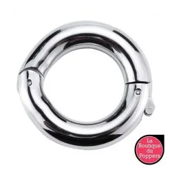 LBP - LRP Associes Ballstretcher En Métal Ajustable Round Clip - Poids 150g -Poppers Soldes ballstretcher en metal ajustable round clip s 30 40mm poids 150g 2