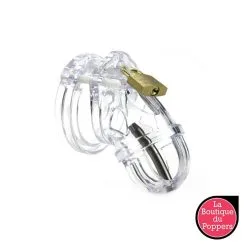 LBP - LRP Associes Cage De Chasteté Avec Tige D'urètre 6.4 X 3.5cm - Tige 4cm