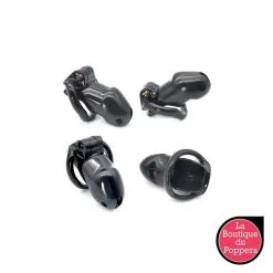 LBP - LRP Associes Cage De Chasteté CB 3000 -Poppers Soldes cage de chastete cb 3000 noir 2