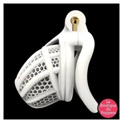 LBP - LRP Associes Cage De Chasteté Combia 6.5 X 3.3cm Blanc