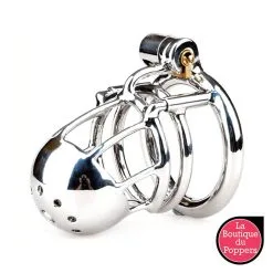 LBP - LRP Associes Cage De Chasteté En Métal Zone Xtrem 7 X 3.5cm