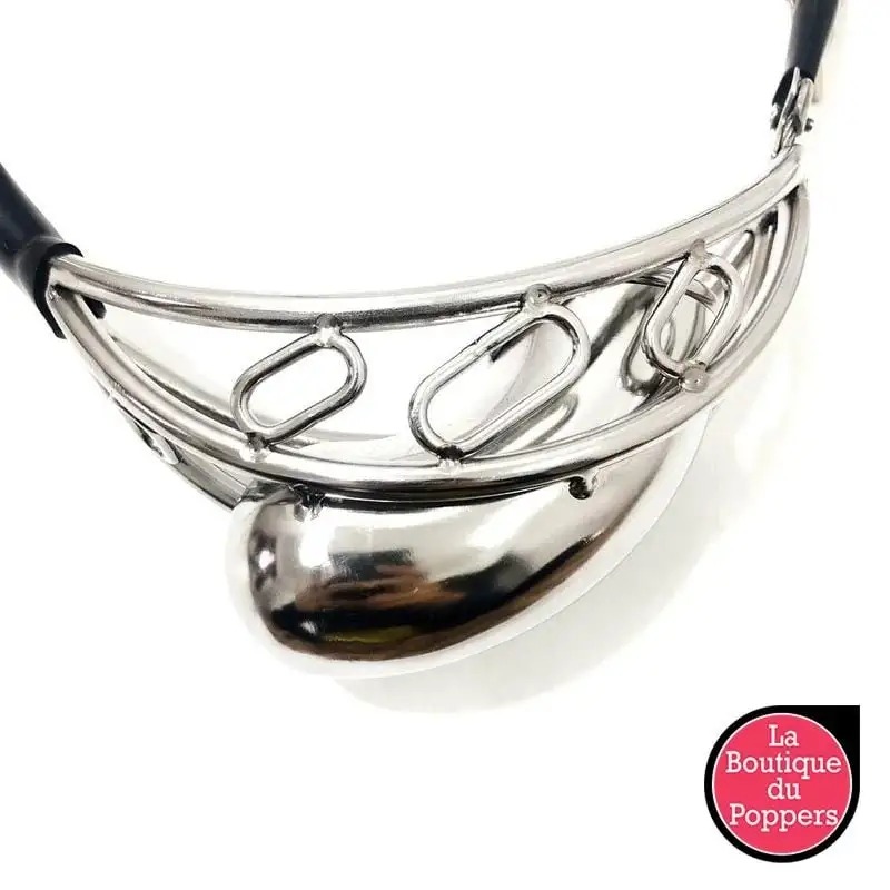 LBP - LRP Associes Cage De Chasteté Métal Halfy 10 X 3.2cm 2 LBP - LRP Associes Cage De Chasteté Métal Halfy 10 X 3.2cm – Image 2