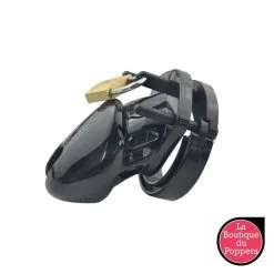 LBP - LRP Associes Cage De Chasteté Mini Locky 6 X 3.2 Cm Noire