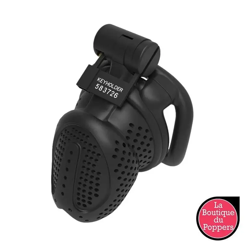 LBP - LRP Associes Cage De Chasteté Timea 7.5 X 3cm Noir 2 LBP - LRP Associes Cage De Chasteté Timea 7.5 X 3cm Noir – Image 2