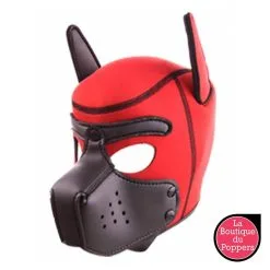 LBP - LRP Associes Cagoule PUPPY Néoprène Rouge-Noir