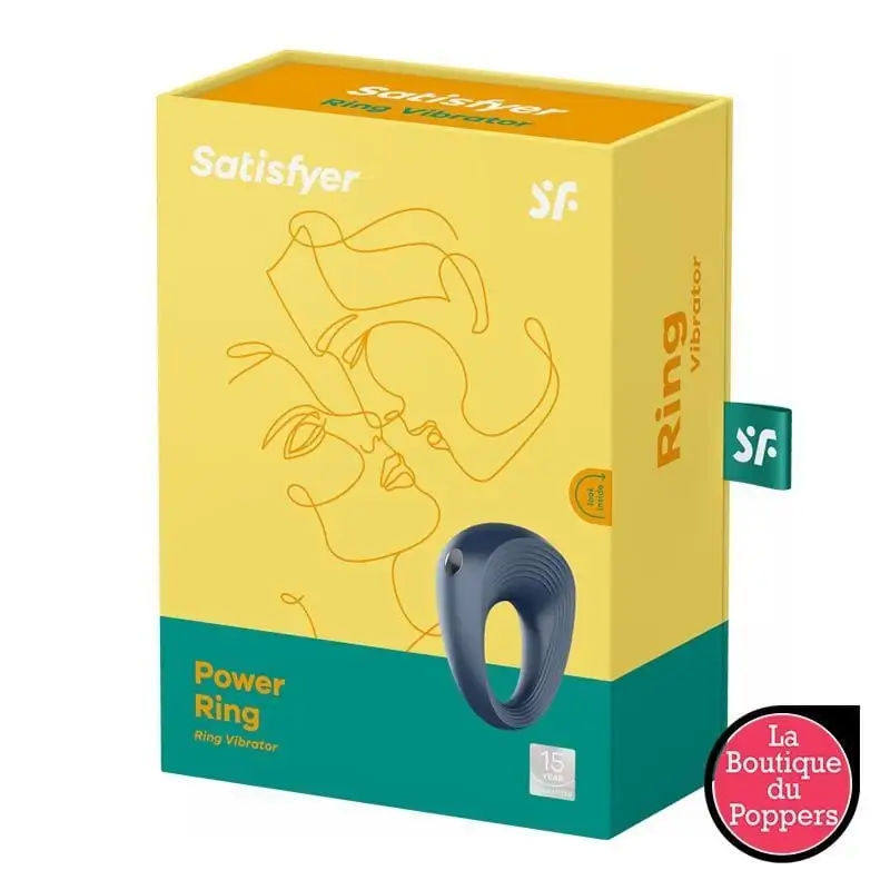 LBP - LRP Associes Cockring Vibrant Satisfyer Plus 2.5cm 1 LBP - LRP Associes Cockring Vibrant Satisfyer Plus 2.5cm