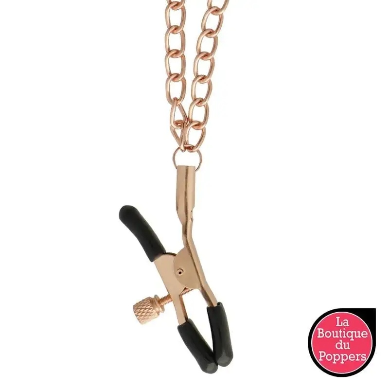 LBP - LRP Associes Collier Avec Pince-tétons Begme Noir 2 LBP - LRP Associes Collier Avec Pince-tétons Begme Noir – Image 2
