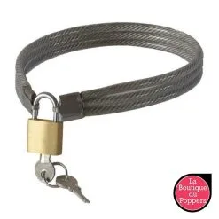 LBP - LRP Associes Collier En Metal Slave Lock Avec Cadenas