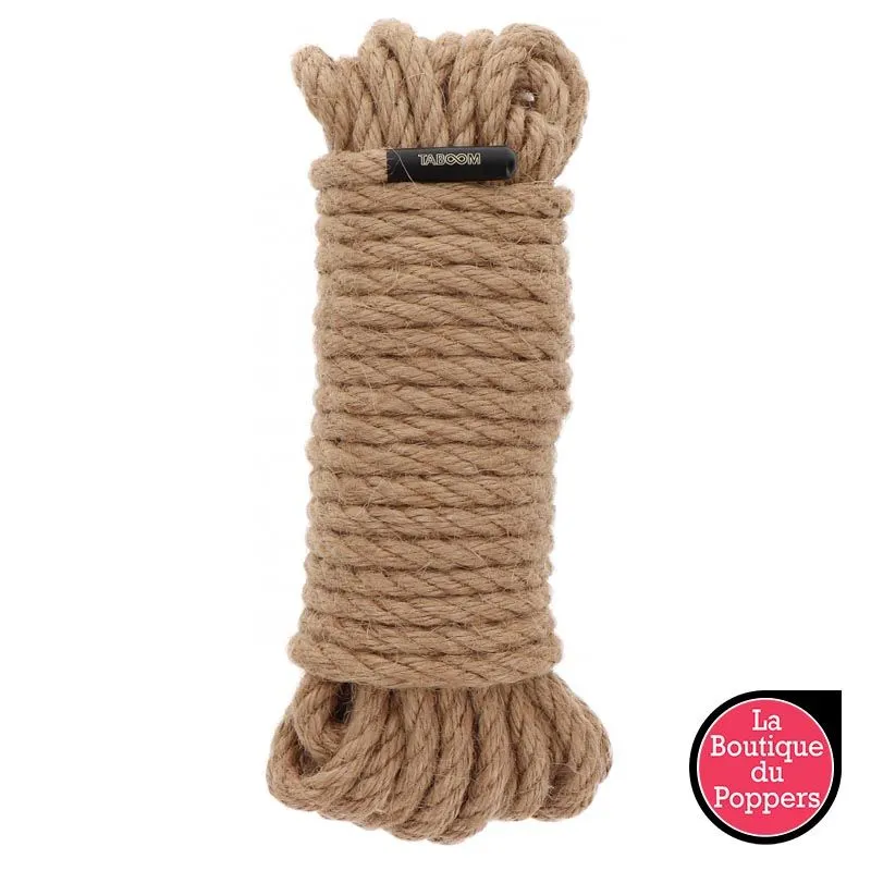 LBP - LRP Associes Corde De Bondage Taboom 10M - 7mm Chanvre 1 LBP - LRP Associes Corde De Bondage Taboom 10M - 7mm Chanvre