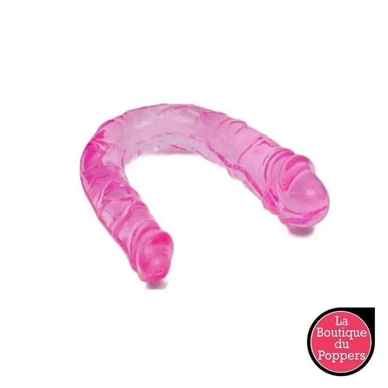 LBP - LRP Associes Double Dildo Jelly 11 X 3 Cm Rose 1 LBP - LRP Associes Double Dildo Jelly 11 X 3 Cm Rose