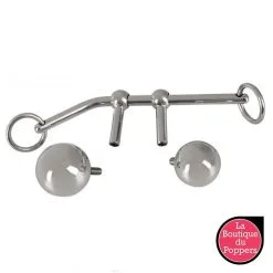 LBP - LRP Associes Double Plug Boule Avec Corde -Poppers Soldes double plug boule avec corde 2