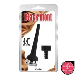 LBP - LRP Associes Embout De Lavement Pointe Black Mont 8 X 1.3cm -Poppers Soldes embout de lavement pointe black mont 8 x 13cm 2