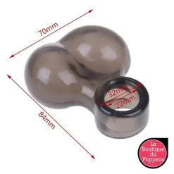 LBP - LRP Associes Etui Pour Bourses Balls Soft Noir -Poppers Soldes etui pour bourses balls soft noir 3