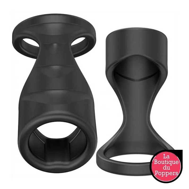 LBP - LRP Associes Gaine Pour Pénis Souple Twins 8 X 4cm 1 LBP - LRP Associes Gaine Pour Pénis Souple Twins 8 X 4cm