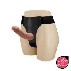 LBP - LRP Associes Gode Ceinture Double Ultra 12 X 3.5cm -Poppers Soldes gode ceinture double ultra 12 x 35cm 2