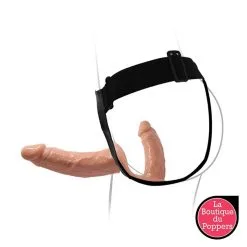 LBP - LRP Associes Gode Ceinture Double Ultra 12 X 3.5cm -Poppers Soldes gode ceinture double ultra 12 x 35cm 3