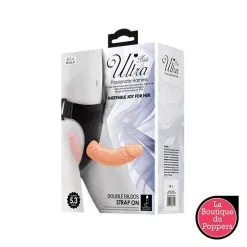 LBP - LRP Associes Gode Ceinture Double Ultra 12 X 3.5cm -Poppers Soldes gode ceinture double ultra 12 x 35cm 4