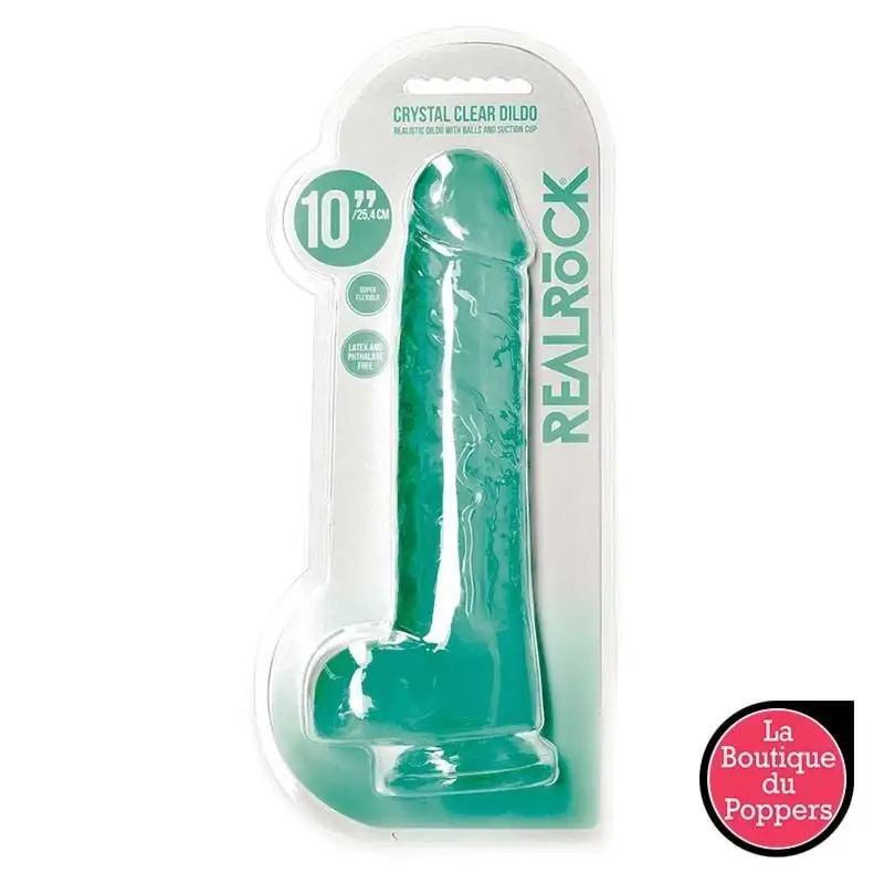 LBP - LRP Associes Gode Crystal RealRock 21 X 5.5cm Vert 4 LBP - LRP Associes Gode Crystal RealRock 21 X 5.5cm Vert – Image 4