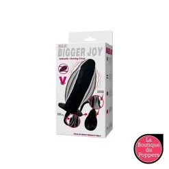 LBP - LRP Associes Gode Gonflable Et Vibrant Joy 15 X 4.5cm -Poppers Soldes gode gonflable et vibrant joy 15 x 45cm 2