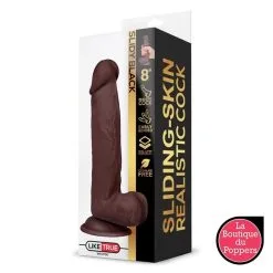 LBP - LRP Associes Gode Réaliste Slidy Cock 15 X 4cm Marron -Poppers Soldes gode realiste slidy cock 15 x 4cm marron 4