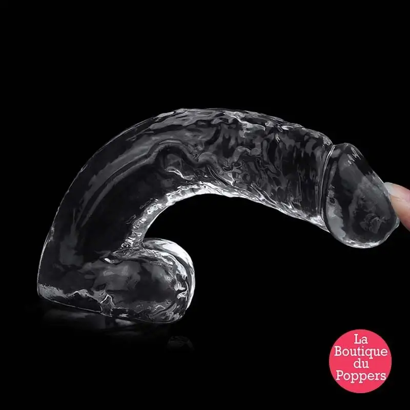 LBP - LRP Associes Gode Transparent Avec Bourses Flawless 16 X 3.5 Cm 2 LBP - LRP Associes Gode Transparent Avec Bourses Flawless 16 X 3.5 Cm – Image 2