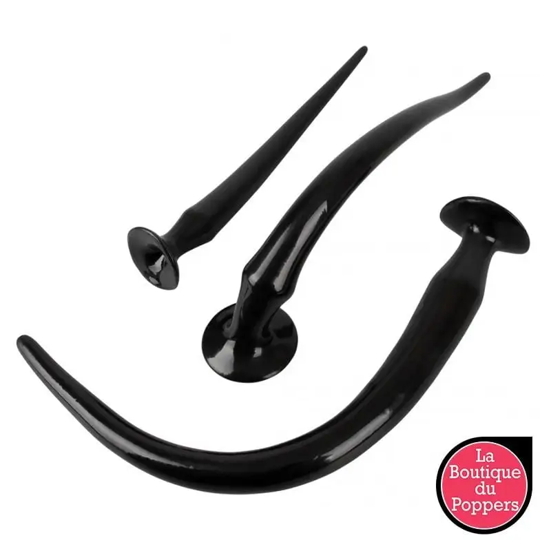 LBP - LRP Associes Kit 3 Plugs Longs Flex Plug Noirs 3 LBP - LRP Associes Kit 3 Plugs Longs Flex Plug Noirs – Image 3