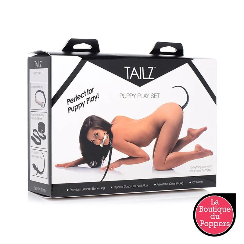 LBP - LRP Associes Kit Puppy Play (Bâillon, Plug Et Collier) 6 LBP - LRP Associes Kit Puppy Play (Bâillon, Plug Et Collier) – Image 6