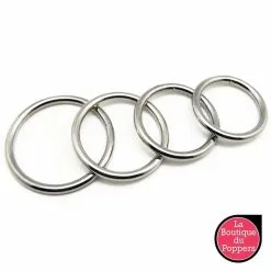 LBP - LRP Associes Lot De 4 Cockrings En Métal Round Light