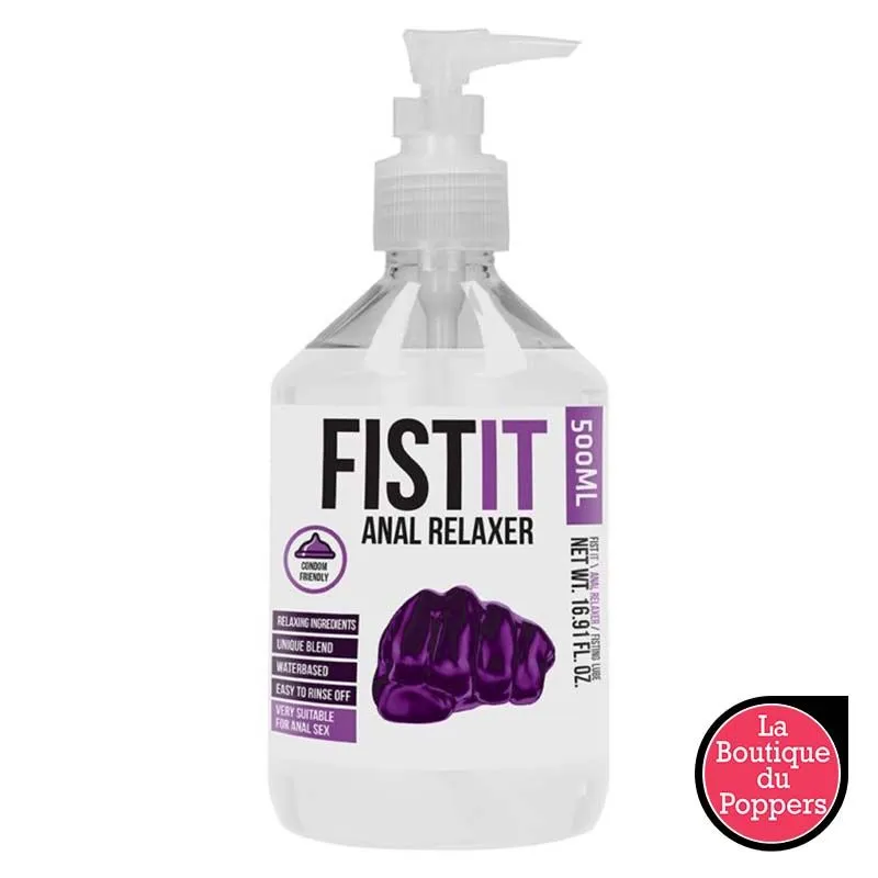 LBP - LRP Associes Lubrifiant Anal Relaxer Fist It - Bouteille Pompe 500ml 1 LBP - LRP Associes Lubrifiant Anal Relaxer Fist It - Bouteille Pompe 500ml