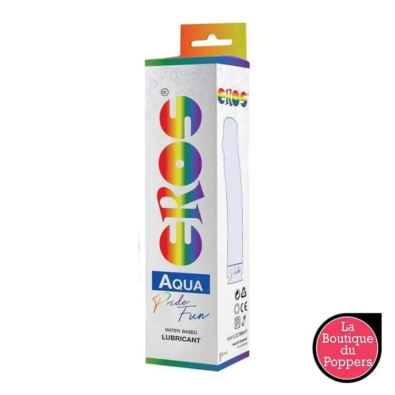 LBP - LRP Associes Lubrifiant Eau Eros Pride Avec Bouteille Gode 300ml 2 LBP - LRP Associes Lubrifiant Eau Eros Pride Avec Bouteille Gode 300ml – Image 2
