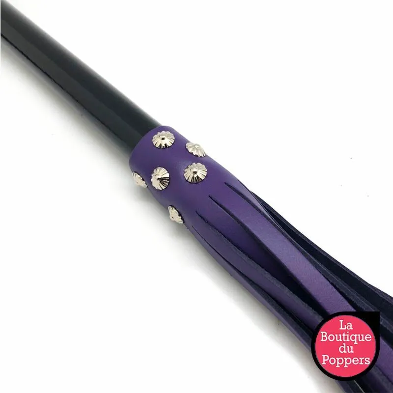 LBP - LRP Associes Martinet Long Lanières En Cuir Manche 80cm 2 LBP - LRP Associes Martinet Long Lanières En Cuir Manche 80cm – Image 2