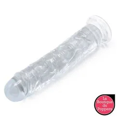 LBP - LRP Associes Mini Gode Cox 15 X 3cm Transparent 6 LBP - LRP Associes Mini Gode Cox 15 X 3cm Transparent -Poppers Soldes mini gode cox 15 x 3cm transparent 2