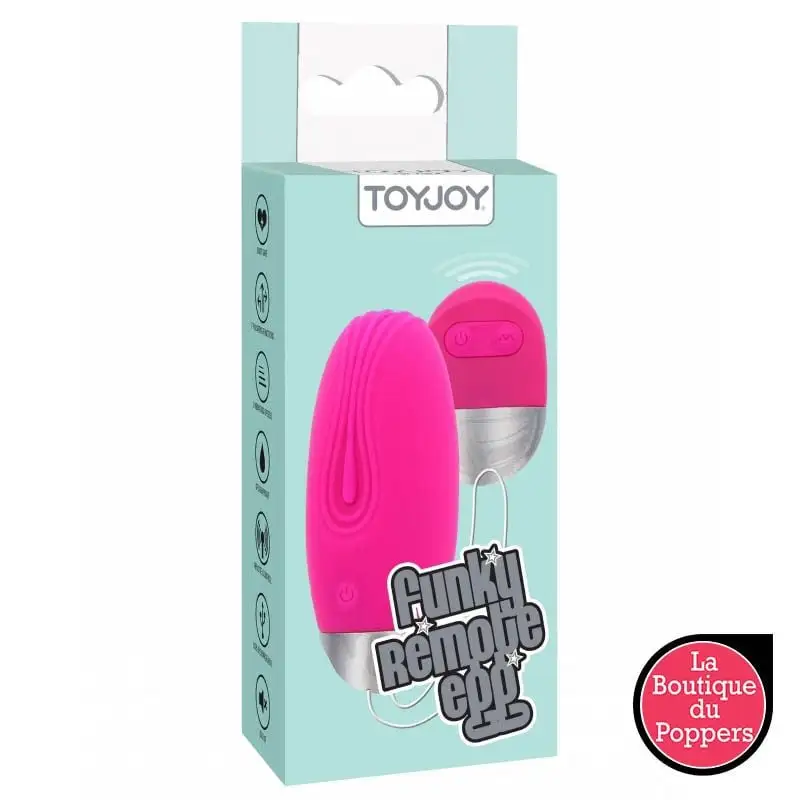 LBP - LRP Associes Oeuf Vibrant Sans Fil Funky Egg 7.5 X 3.3cm 2 LBP - LRP Associes Oeuf Vibrant Sans Fil Funky Egg 7.5 X 3.3cm – Image 2