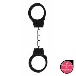 LBP - LRP Associes Paire De Menottes En Métal Cuffs On Noires -Poppers Soldes paire de menottes en metal cuffs on noires 2