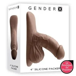 LBP - LRP Associes Pénis Flexible Packer Dark Gender X -Poppers Soldes penis flexible packer dark gender x 2