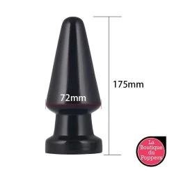 LBP - LRP Associes Plug Anal Shocker 16 X 7.2 Cm -Poppers Soldes plug anal shocker 16 x 72 cm 2