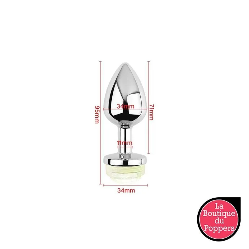 LBP - LRP Associes Plug Bijou Lumineux 7x3.4 Cm 3 LBP - LRP Associes Plug Bijou Lumineux 7x3.4 Cm – Image 3