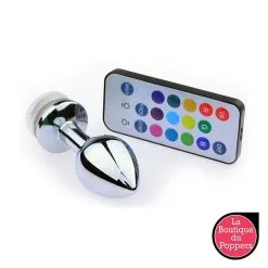 LBP - LRP Associes Plug Bijou Lumineux 7x3.4 Cm 10 LBP - LRP Associes Plug Bijou Lumineux 7x3.4 Cm -Poppers Soldes plug bijou lumineux 7x34 cm 4