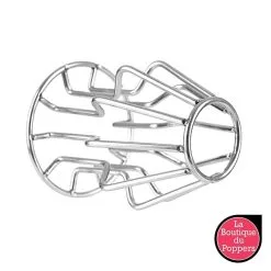 LBP - LRP Associes Plug En Métal Hollow Flat 11 X 8.4cm -Poppers Soldes plug en metal hollow flat 11 x 84cm 3