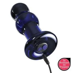 LBP - LRP Associes Plug En Verre Vibrant Icicles N°83 - 9 X 3.6 Cm -Poppers Soldes plug en verre vibrant icicles n83 9 x 36 cm 3