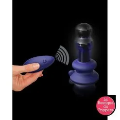 LBP - LRP Associes Plug En Verre Vibrant Icicles N°83 - 9 X 3.6 Cm -Poppers Soldes plug en verre vibrant icicles n83 9 x 36 cm 4