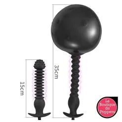 LBP - LRP Associes Plug Gonflable Inflat King 19 X 3.5cm -Poppers Soldes plug gonflable inflat king 19 x 35cm 3