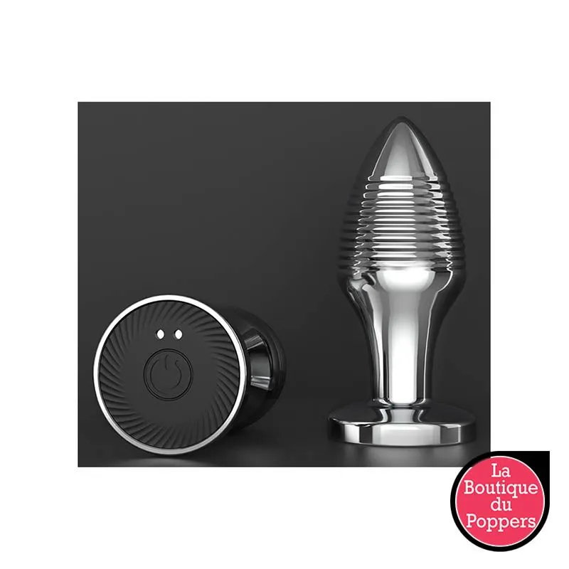 LBP - LRP Associes Plug Vibrant Télécommandé Alu Stry 6.5 X 2.9cm 1 LBP - LRP Associes Plug Vibrant Télécommandé Alu Stry 6.5 X 2.9cm