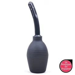 LBP - LRP Associes Poire De Lavement Douche Anale II Noire - Insertion 12 X 2cm