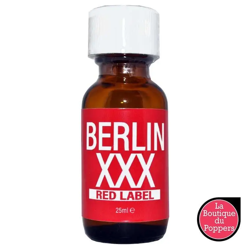 LBP - LRP Associes Poppers Berlin XXX Red Label 25ml Propyle 1 LBP - LRP Associes Poppers Berlin XXX Red Label 25ml Propyle