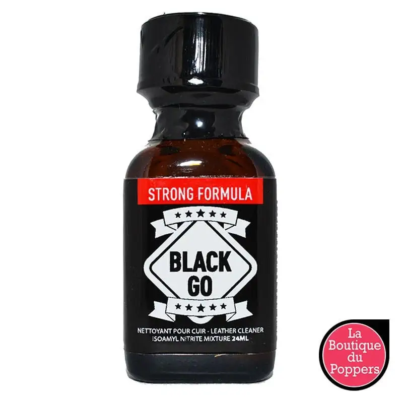 LBP - LRP Associes Poppers Black Go Strong Formula Amyle 24ml 1 LBP - LRP Associes Poppers Black Go Strong Formula Amyle 24ml