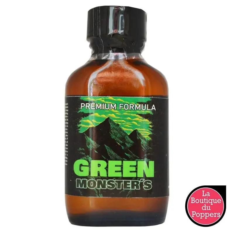 LBP - LRP Associes Poppers Green Monster's 20ml Propyl 1 LBP - LRP Associes Poppers Green Monster's 20ml Propyl
