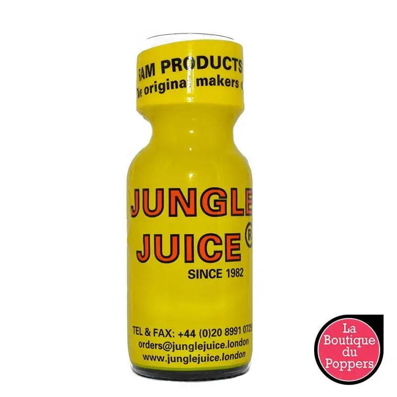 LBP - LRP Associes Poppers Jungle Juice Original Since 1982 25mL 1 LBP - LRP Associes Poppers Jungle Juice Original Since 1982 25mL